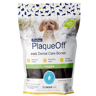 ProDen PlaqueOff Dental Care Bones Zöldség Mini (2 x 482 g)