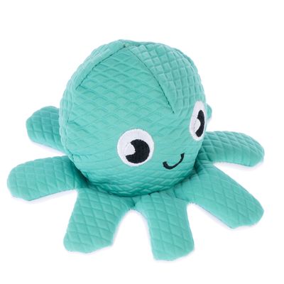 TIAKI Doudou pieuvre pour chiens Ø 9,5 x H 16,5 cm