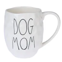 TIAKI XL kubek ceramiczny "Dog Mom" - Ø 9 x wys. 10 cm