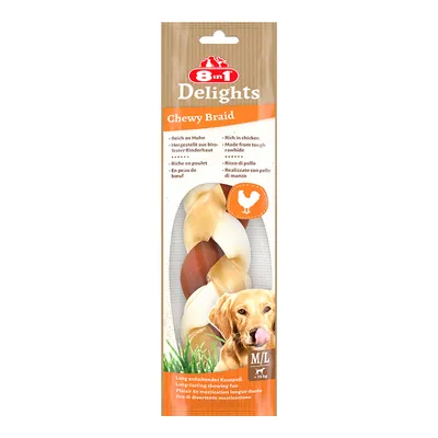 Friandise à mâcher  8in1 Delights au poulet  - 80 g