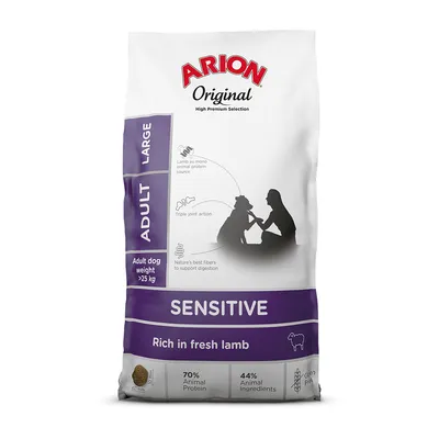 Arion Original Adult Large Breed agneau & riz pour chien - Sparpaket: 2 x 12 kg