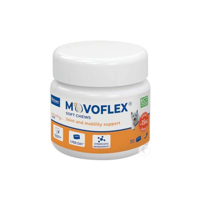 Movoflex Soutien de la mobilité et du confort articulaire pour chien – Small : pour les petits chiens jusqu’à 15 kg (60 g)