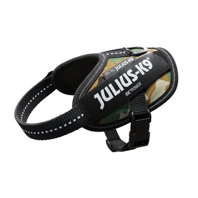 JULIUS-K9 IDC®-Powergeschirr, camouflage Größe 2XS: Brustumfang 33 - 45 cm