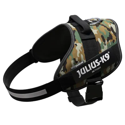JULIUS-K9 IDC®-Powergeschirr, camouflage - Größe 2XL: Brustumfang 82 - 115 cm JULIUS-K9 IDC®-Powergeschirr, camouflage - Größe 2XL: Brustumfang 82 - 115 cm