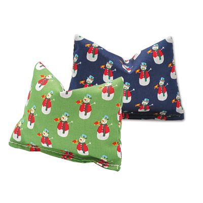 Aumüller Katzenspielkissen Baldini Schneemänner 2er Pack