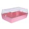TIAKI Kleintierheim Panorama L pink: L 71 x B 46 x H 31,5 cm