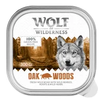 Wolf of Wilderness Adult Saver Pack 24 x 300g - 24 x 300g: Oak Woods - Wild Boar