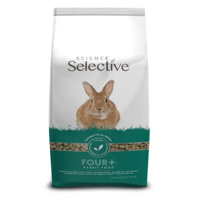 Science Selective 4 + Kaninchenfutter - 3 kg