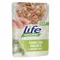 Πακέτο Προσφοράς Life Cat Natural Adult 12 x 70 g Τόνος με Γλώσσα