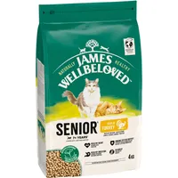James Wellbeloved Senior 7+ Cat Hypoallergenic - Turkey & Rice - 4kg