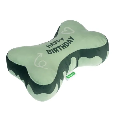 zooplus exclusive születésnapi csont kutyajáték - Kb. H 23 x Sz 15 x M 7 cm