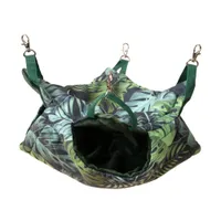TIAKI Jungle Collection Kleintier-Hängematte - ca. L 35 x B 35 cm (Größe S)