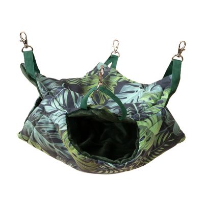 TIAKI Jungle Collection hangmat voor kleine dieren Maat S: ca. L 35 x B 35 cm