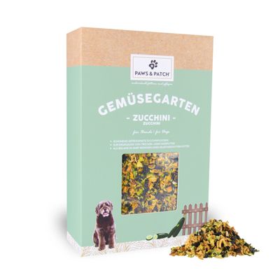 PAWS & PATCH Gemüsegarten Zucchiniflocken 350 g