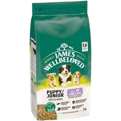 James Wellbeloved Puppy Junior Dog Hypoallergenic Miel & orez