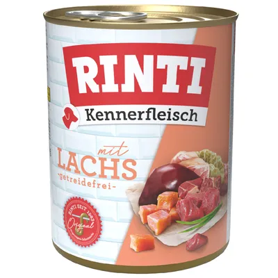 RINTI Kennerfleisch, 24 x 800 г - Лосось