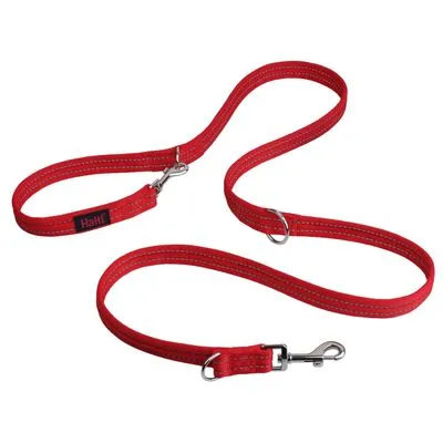 HALTI Trainingslijn - 200 cm lang, 25 mm breed, rood