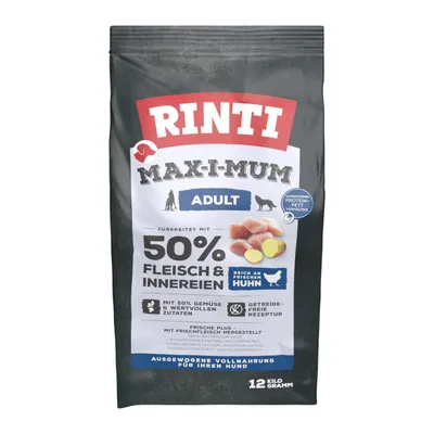 RINTI Max-i-Mum Adult Huhn - Sparpaket: 2 x 12 kg