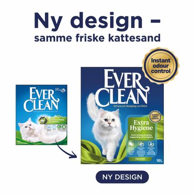 Ever Clean® Extra Strong klumpende kattesand, frisk duft