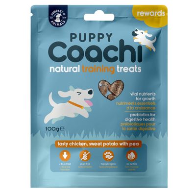 Coachi tréningsnack kölyköknek Csirke (3 x 100 g)