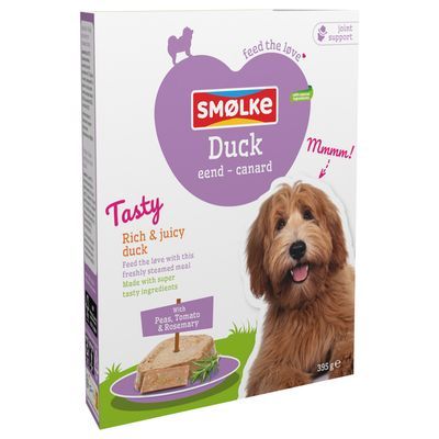 Smølke Gestoomde Maaltijden 12 x 395 g - Lievelingsmix (3 soorten)