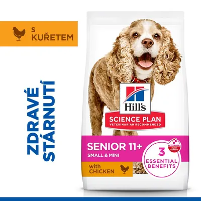 Hill's Science Plan Senior 11+ Small & Mini Chicken - 1,5 kg