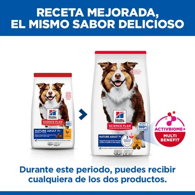 Hill's Science Plan Mature Adult 7+ Medium con Pollo - 18 kg 