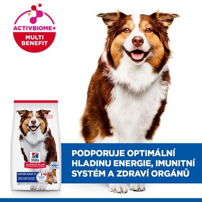 Hill's Science Plan Mature Adult 7+ Medium Lamb & Rice - výhodné balení 2 x 14 kg