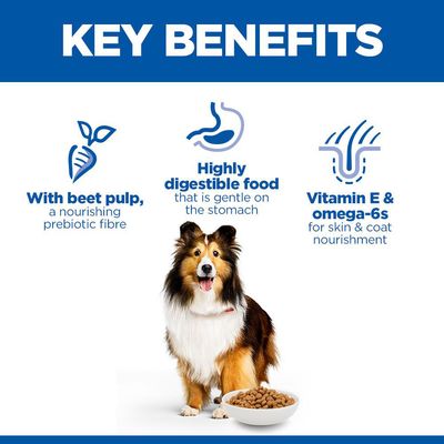 Hill's Science Plan Sensitive Stomach & Skin Adult 1+ Medium με Κοτόπουλο - 14 kg