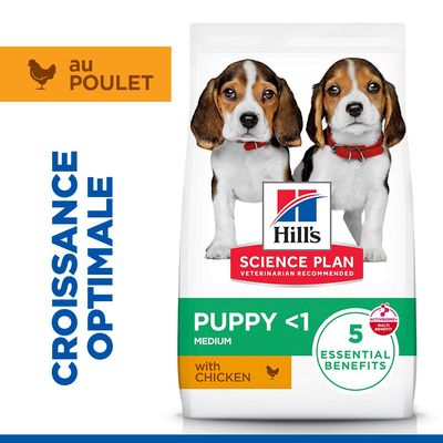 Hill's Science Plan Puppy <1 Medium Poulet
