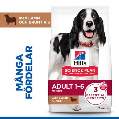 Hill's Science Plan Adult 1-6 Medium Lamb & Rice