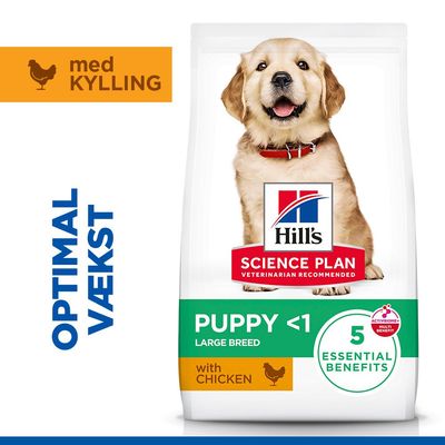 Hill's Science Plan Puppy <1 Large med kylling