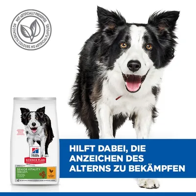 Hill's Science Plan Senior Vitality Mature Adult 7+ Medium Poulet et riz - 14 kg