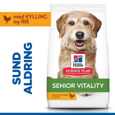 Hill's Science Plan Mature Adult 7+ Senior Vitality Small & Mini Kylling - 6 kg