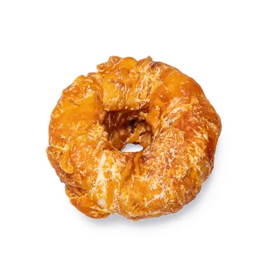 Anneau à mâcher au poulet Karlie - maxi lot % : 15 x Ø 7,5 cm