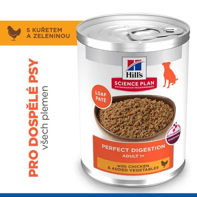 Hill's Science Plan Adult Perfect Digestion Chicken - 24 x 363 g