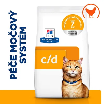 Hill's Prescription Diet c/d Multicare Urinary Care s kuracím - 3 kg