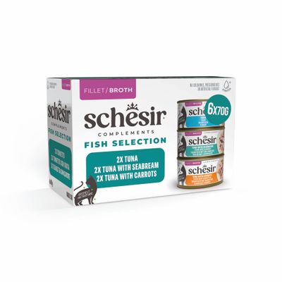 Schesir Complements în supă 6 x 70 g Mix (3 sortimente)