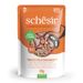 Schesir Complete Voeding filet in gelei 6 x 85 g Tonijn en kip met garnalen