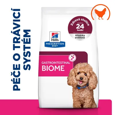 Hill's Prescription Diet Gastrointestinal Biome Mini s kuracím