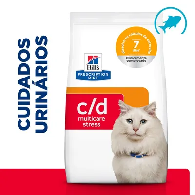Hill's Prescription Diet c/d Multicare Stress Urinary Care peixe - Pack económico: 2 x 8 kg