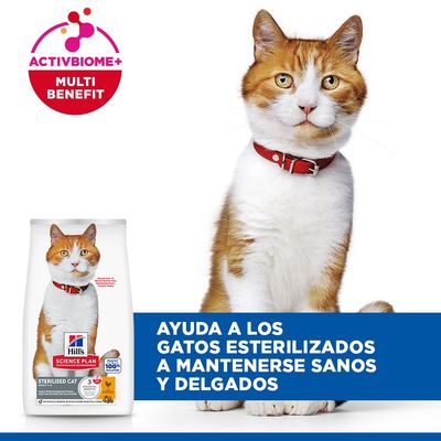 Hill's Science Plan Sterilised Cat Adult 1-6 pollo - 3 kg