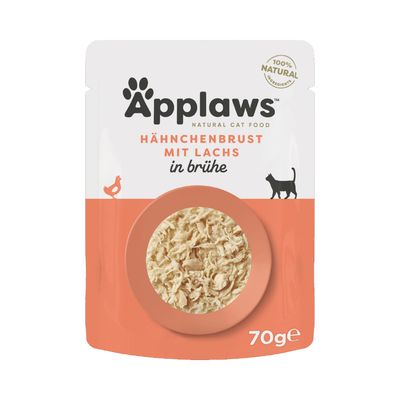 Applaws Cat Natural en caldo 12 x 70 g
