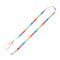 TIAKI Hundeleine Rainbow Größe M: 200 cm lang, 20 mm breit