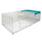 Enclos Kerbl rectangulaire avec dispositif anti-fugue pour rongeur L 230 x l 115 x H 70 cm, avec couverture