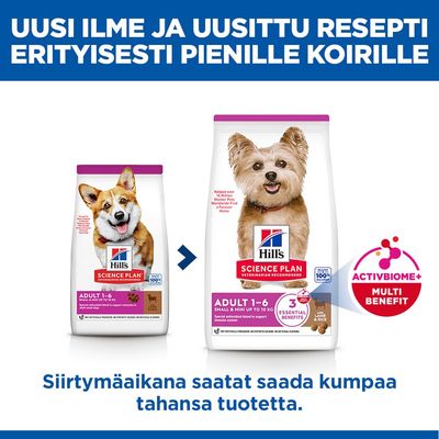 Hill's Science Plan Adult 1-6 Small & Mini lammas & riisi