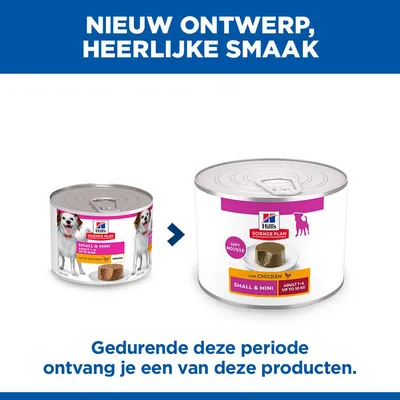 Hill's Science Plan Adult Small & Mini Mousse - Voordeelverpakking: Kip (24 x 200 g)