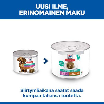 Hill's Science Plan Perfect Weight Adult Small & Mini Mousse