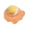 Bobby Hundespielzeug Carapace orange: L 8,6 x B 10,6 x H 6,6 cm