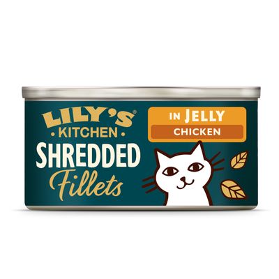 Lily's Kitchen Shredded Fillets for Cats 24 x 70g